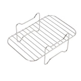 Fryer Rack Grill Dehydrator Rack for Dual Basket for NINJA FOOD 8QT Kitchen Cooking Fryer - Rear View
