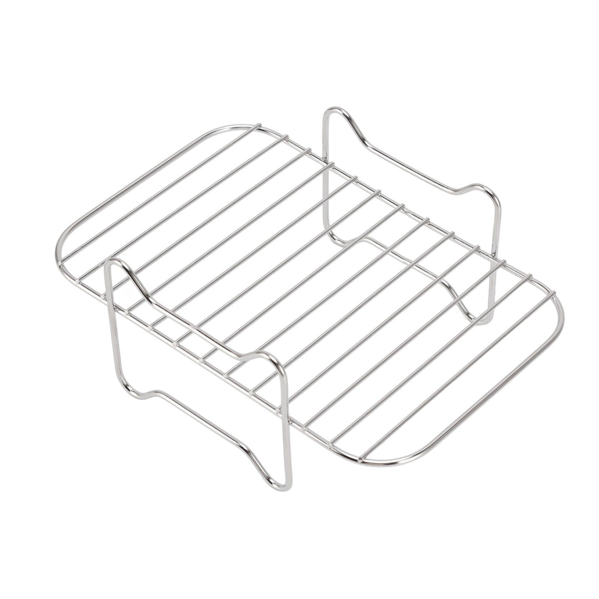 Fryer Rack Grill Dehydrator Rack for Dual Basket for NINJA FOOD 8QT Kitchen Cooking Fryer