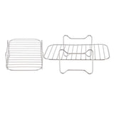 Fryer Rack Grill Dehydrator Rack for Dual Basket for NINJA FOOD 8QT Kitchen Cooking Fryer