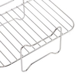 Fryer Rack Grill Dehydrator Rack for Dual Basket for NINJA FOOD 8QT Kitchen Cooking Fryer - Extra Image