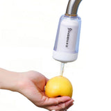 Faucet Water Purifier Home Kitchen Tap Water Filter Sink Faucet Nozzle Purifier Filter Totally 1 Filter Cartridge - Low Angle