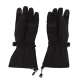 Electric Heated Gloves Battery Powered Heating Thermal Gloves Rechargeable Winter Warm Skiing Gloves for Men Women L - Side View