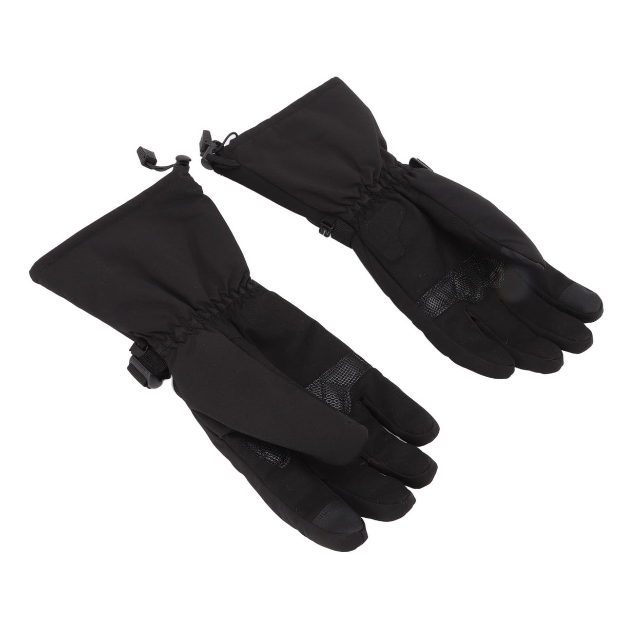 Electric Heated Gloves Battery Powered Heating Thermal Gloves Rechargeable Winter Warm Skiing Gloves for Men Women L