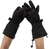 Electric Heated Gloves Battery Powered Heating Thermal Gloves Rechargeable Winter Warm Skiing Gloves for Men Women L - Extra Image