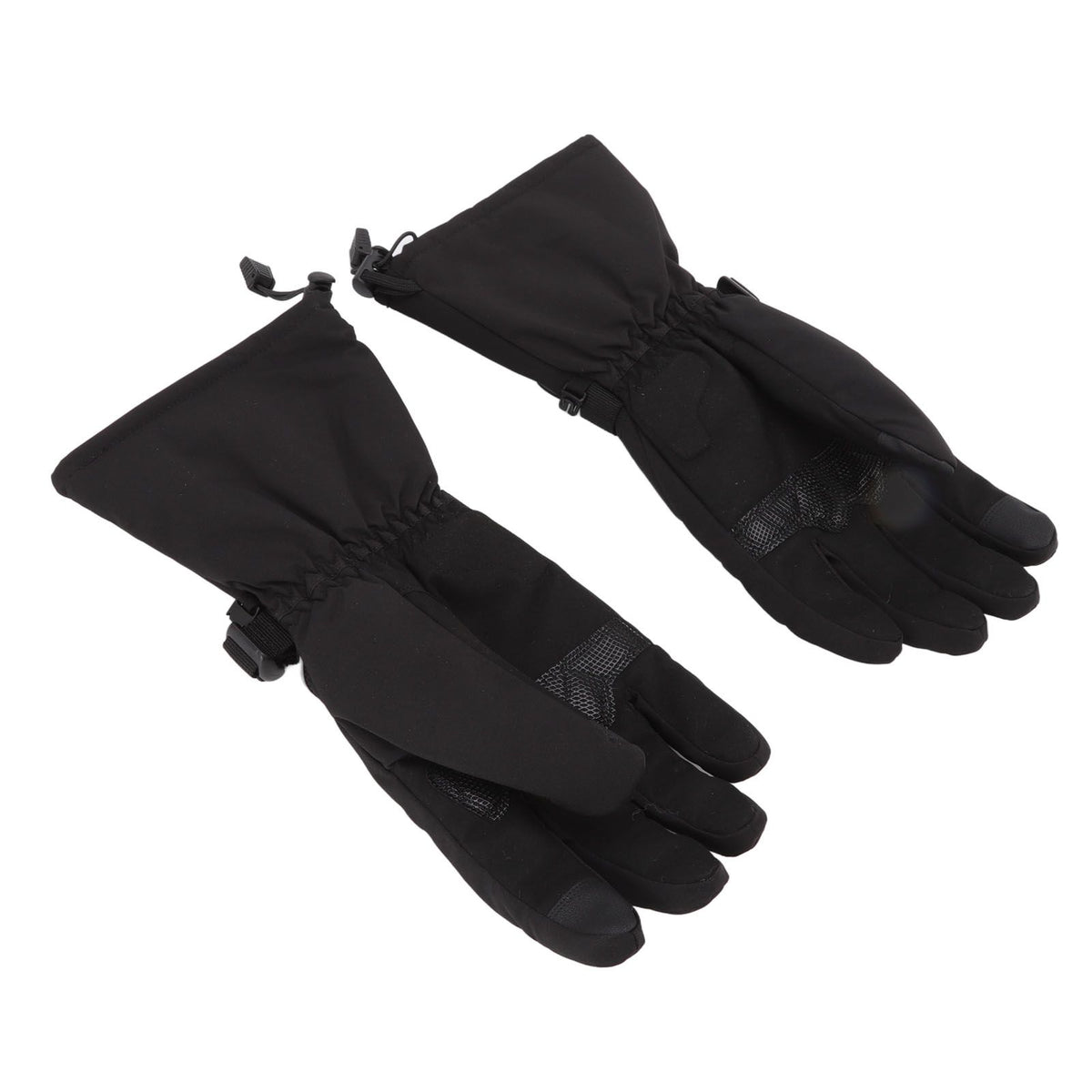 Electric Heated Gloves Battery Powered Heating Thermal Gloves Rechargeable Winter Warm Skiing Gloves for Men Women XL