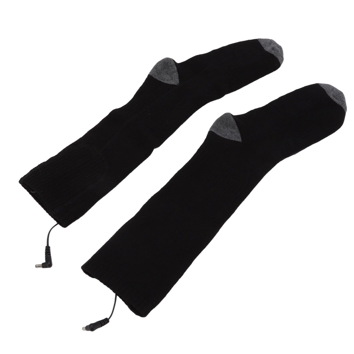 Smart Heating Socks Foot Thermal Electric Heated Stockings Winter Cold Resistant Electric Socks Black