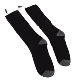 Smart Heating Socks Foot Thermal Electric Heated Stockings Winter Cold Resistant Electric Socks Black