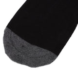 Smart Heating Socks Foot Thermal Electric Heated Stockings Winter Cold Resistant Electric Socks Black