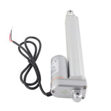 FY017 Linear Actuator Multifunctional Thrust DC Electric Linear Motor Telescopic Pole 200mm Stroke 24V - Rear View