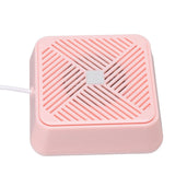 Mini Dishwasher Sound Vibration Electrolytic Water Purification IP67 Waterproof Portable USB Dishwasher Pink - Front View