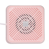 Mini Dishwasher Sound Vibration Electrolytic Water Purification IP67 Waterproof Portable USB Dishwasher Pink