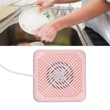 Mini Dishwasher Sound Vibration Electrolytic Water Purification IP67 Waterproof Portable USB Dishwasher Pink - Extra Image