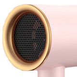 Hair Drier Mute 360 Degree Rotatable Nozzle Fast Drying ABS PP Portable Blow Dryer for Home Salon Rose avec lumière bleue - Extra Image