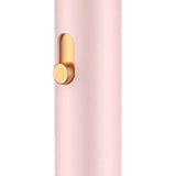 Hair Drier Mute 360 Degree Rotatable Nozzle Fast Drying ABS PP Portable Blow Dryer for Home Salon Rose avec lumière bleue