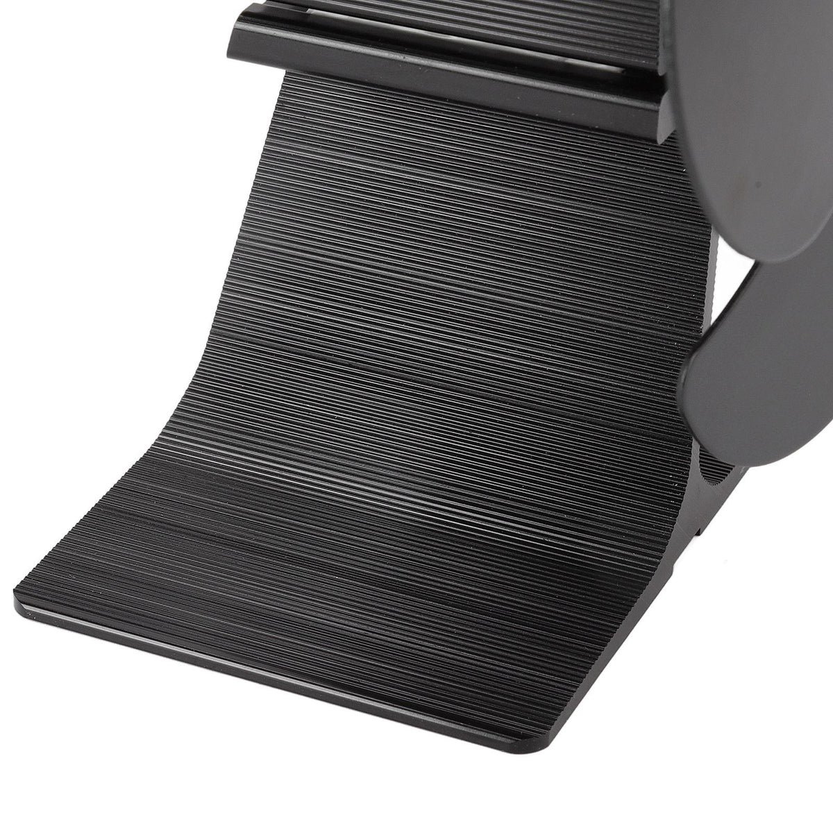 6 Blade Stove Fan Black Self Starting High Temperature Resistant Heat Powered Stove Fan for Home 152mm