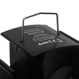 Heat Powered Fireplace Fan Non Electric Self Starting Stove Fan High Temperature Resistant Energy Saving Fan 6 Blades Black