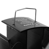 6 Blades Heat Powered Stove Fan Self Starting High Temperature Resistant Fireplace Fan LT385 4 Black 165mm Diameter - Extra Image