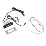 Electric Sofa Controller 5A 3 Buttons 5 Pin Straight Head USB Charging Port Lift Chairs Switch with LED Strip