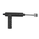 Handheld Electric Epoxy Resin Mixer Foldable Electric Epoxy Resin Stirrer for Mixing Paint Ceramics Glaze Pigment Black - Top-Down View