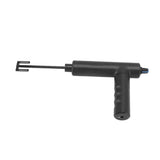 Handheld Electric Epoxy Resin Mixer Foldable Electric Epoxy Resin Stirrer for Mixing Paint Ceramics Glaze Pigment Black - 45-Degree Angle
