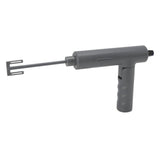 Handheld Electric Epoxy Resin Mixer Foldable Electric Epoxy Resin Stirrer for Mixing Paint Ceramics Glaze Pigment Gray - Side View