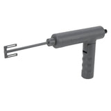 Handheld Electric Epoxy Resin Mixer Foldable Electric Epoxy Resin Stirrer for Mixing Paint Ceramics Glaze Pigment Gray
