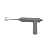 Handheld Electric Epoxy Resin Mixer Foldable Electric Epoxy Resin Stirrer for Mixing Paint Ceramics Glaze Pigment Gray