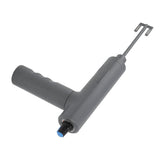 Handheld Electric Epoxy Resin Mixer Foldable Electric Epoxy Resin Stirrer for Mixing Paint Ceramics Glaze Pigment Gray