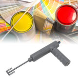 Handheld Electric Epoxy Resin Mixer Foldable Electric Epoxy Resin Stirrer for Mixing Paint Ceramics Glaze Pigment Gray