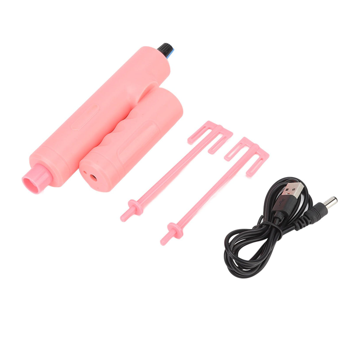 Handheld Electric Epoxy Resin Mixer Foldable Electric Epoxy Resin Stirrer for Mixing Paint Ceramics Glaze Pigment Pink
