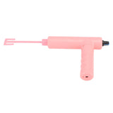 Handheld Electric Epoxy Resin Mixer Foldable Electric Epoxy Resin Stirrer for Mixing Paint Ceramics Glaze Pigment Pink - 45-Degree Angle