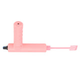 Handheld Electric Epoxy Resin Mixer Foldable Electric Epoxy Resin Stirrer for Mixing Paint Ceramics Glaze Pigment Pink - Extra Image
