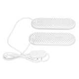 Household USB Shoe Dryer Student Dormitory Adult Deodorizing Boot Shoes Dryer with Timer White