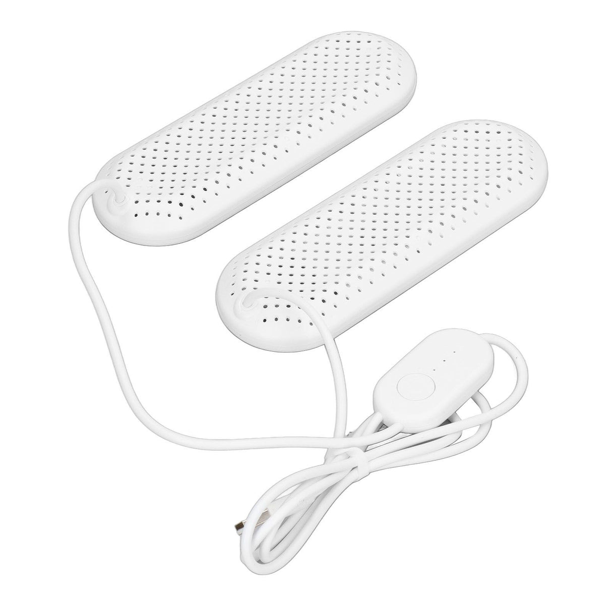 Household USB Shoe Dryer Student Dormitory Adult Deodorizing Boot Shoes Dryer with Timer White