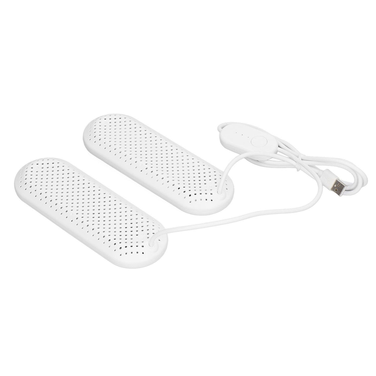 Household USB Shoe Dryer Student Dormitory Adult Deodorizing Boot Shoes Dryer with Timer White