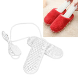 Household USB Shoe Dryer Student Dormitory Adult Deodorizing Boot Shoes Dryer with Timer White