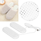 Household USB Shoe Dryer Student Dormitory Adult Deodorizing Boot Shoes Dryer with Timer White
