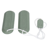 Household USB Shoe Dryer Student Dormitory Adult Deodorizing Boot Shoes Dryer with Timer OD Green