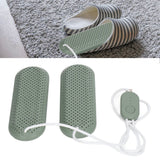 Household USB Shoe Dryer Student Dormitory Adult Deodorizing Boot Shoes Dryer with Timer OD Green - Extra Image