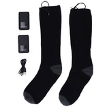 Heated Socks Warmer 3 Heating Level USB Charging Comfortable Washable for Men Women