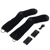 Heated Socks Warmer 3 Heating Level USB Charging Comfortable Washable for Men Women