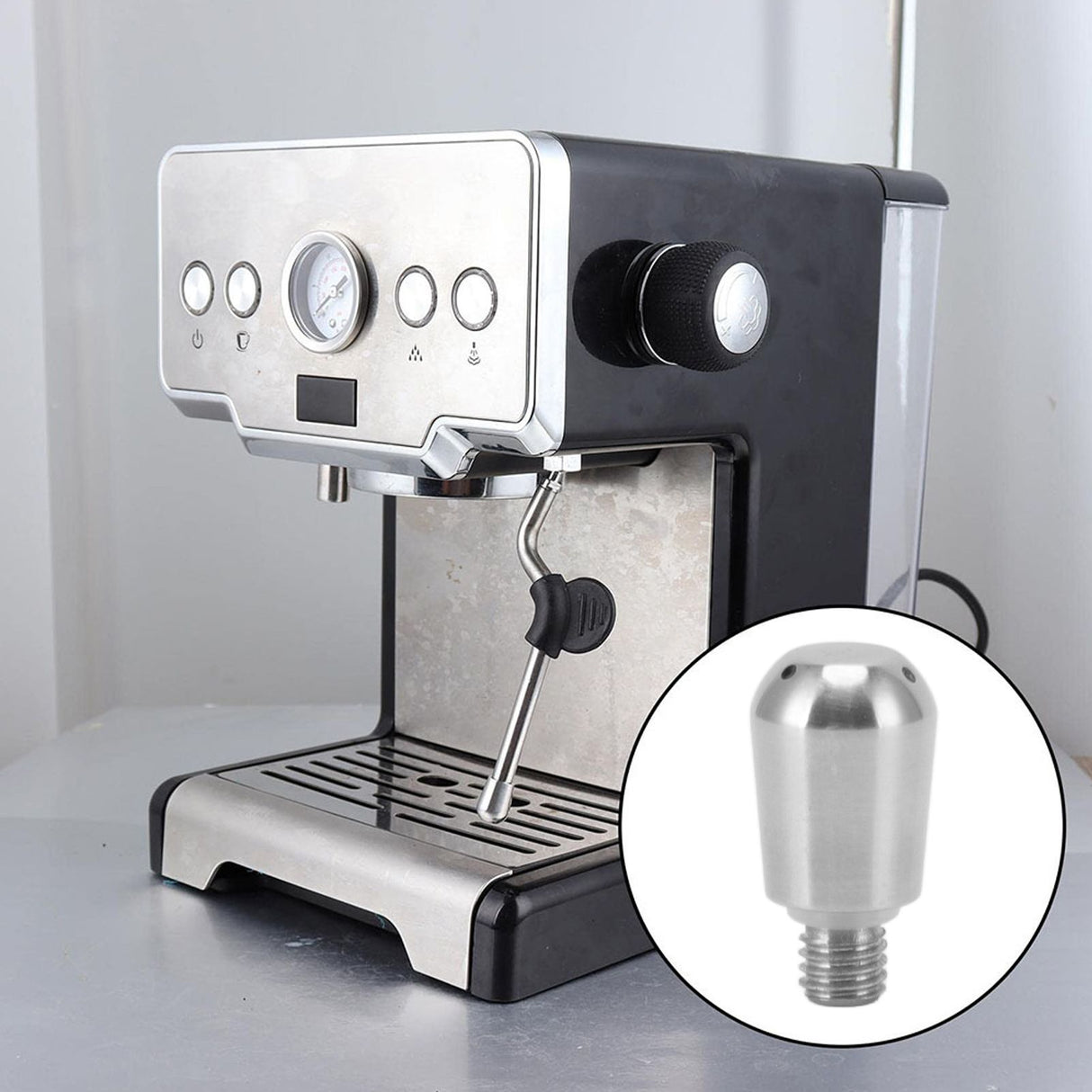 3 Holes Coffee Machine Steam Nozzle Accessories For GEMILAI CRM3605 Coffee Machine
