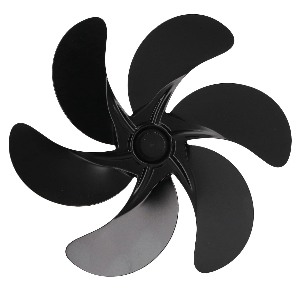 6 Blades Fireplace Fan Blade Replacement Universal Aluminum Alloy Fan Blade Stove Fan Accessories