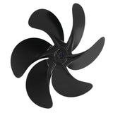 6 Blades Fireplace Fan Blade Replacement Universal Aluminum Alloy Fan Blade Stove Fan Accessories - Extra Image