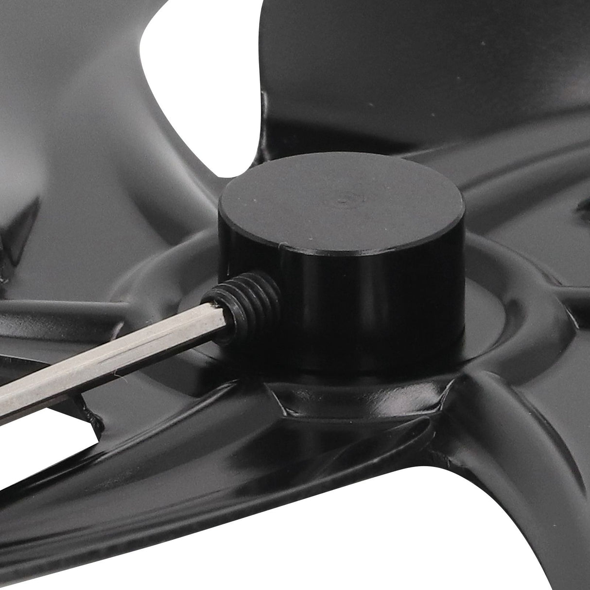 6 Blades Fireplace Fan Blade Replacement Universal Aluminum Alloy Fan Blade Stove Fan Accessories