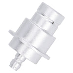 CO2 Adapter for Soda Water for DUO for Terra for Art Soda Maker CO2 Cylinder Silver Male Adapter