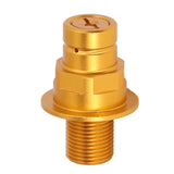 CO2 Adapater Copper Soda Machine Connector Adapter for Terra for Art Quick Connect Machines Gold M18x1.5