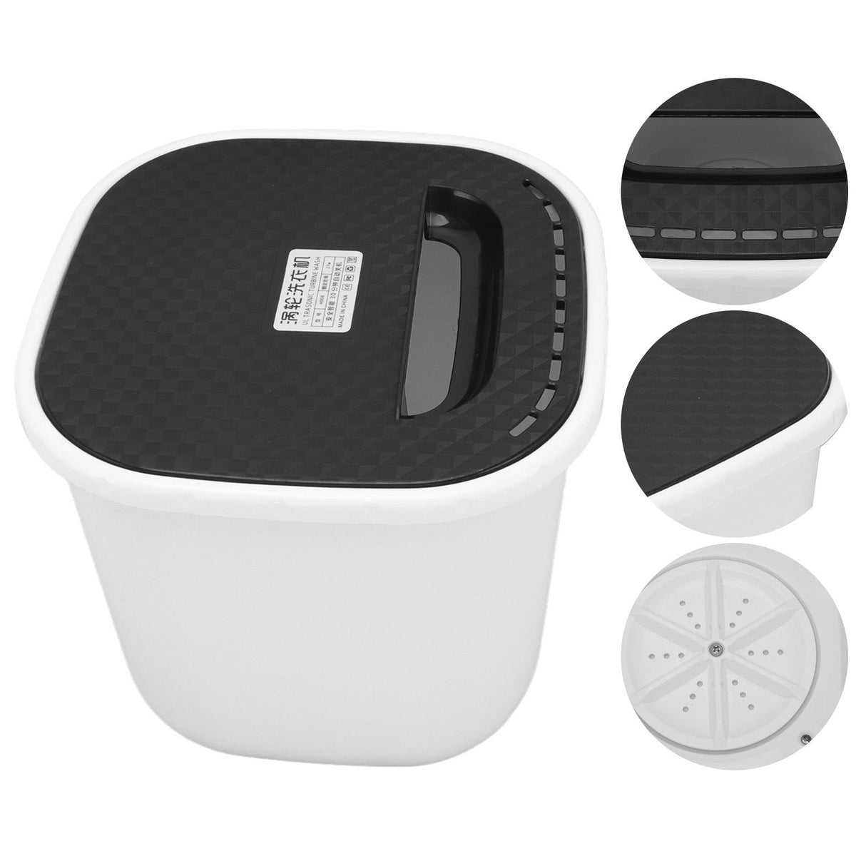 6L Mini Washing Machine Forward and Reverse Rotation USB Power Supply Automatic Power Off Portable Mini Underwear Washer