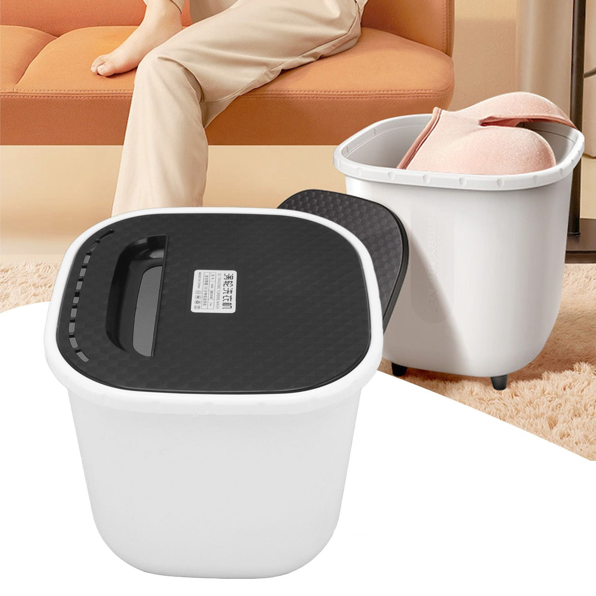 6L Mini Washing Machine Forward and Reverse Rotation USB Power Supply Automatic Power Off Portable Mini Underwear Washer