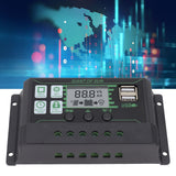 Solar Charge Controller Dual USB Automatic Identification PWM PV Panel Charger for Industry 5V 100A - Extra Image